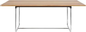 Thonet S 1070 Esstisch, 220 x 100 cm, Eiche massiv ge&ouml;lt (Pure Materials)