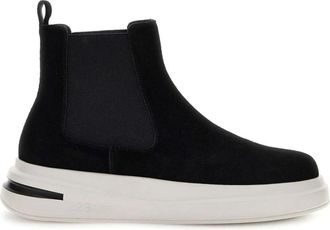 Guess Beatles Elko Enkellaars - Heren - Chelseaboots - Zwart - 45 EU - Su&egrave;de - Schoenen