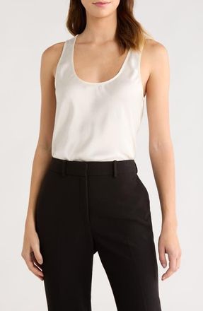 Favorite Daughter The Clean Cut Tank in Ivory at Nordstrom, Size X-Large
