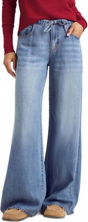 Splendid Lounge Denim Soft Pants In Indigo