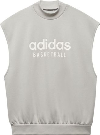 adidas Basketball Sleeveless Sweatshirt Grey IA3416
