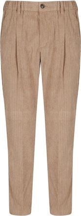 Herno Corduroy broek - Heren - Broeken - Bruin - Maat: S Corduroy