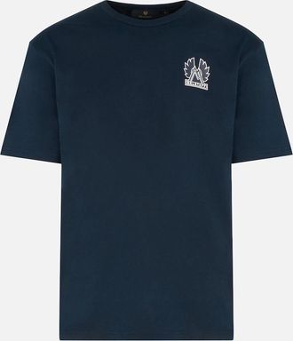 Belstaff Mens MOUNTAIN T SHIRT - Navy - Size: 44