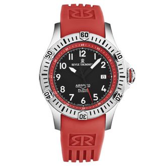 Revue Thommen Air speed Automatic Black Dial Mens Watch 16070.4736