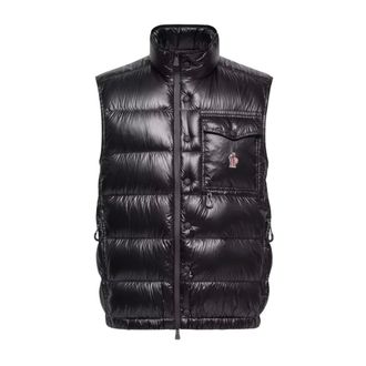 Moncler Vests, male, Black, Size: M Uychi Vest