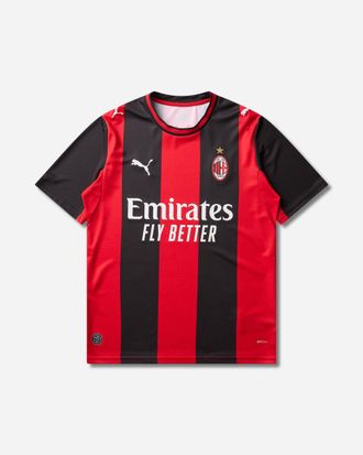 Puma Men s AC Milan 26/27 Home Jersey Black / For All Time Red