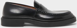 Jil Sander Men & apos;s Leather Penny Loafers