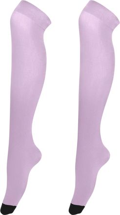 Generic over the Knee Socks Cute Stockings for Women Thigh High Lilac Personalized Socks Funny, Lilac, Medium