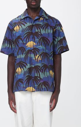 Dr&ocirc;le de Monsieur Dr&ocirc;le de Monsieur Camicia casual in cotone con stampa