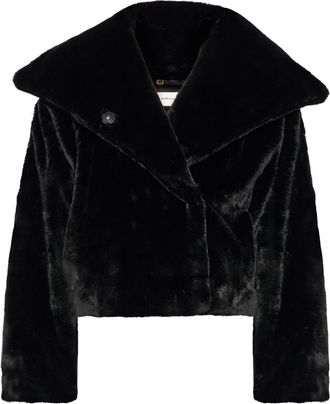 Inwear Faux Fur Jas - Dames - Jassen - Zwart - L - Jassen
