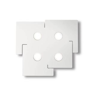 Netlighting Totem 4 Light Ceiling Light White