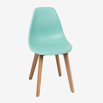 Sklum Sklum - Pack De 2 Sillas De Comedor En Polipropileno Y Madera De Haya Scand Nordic