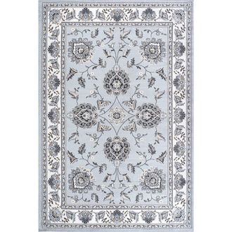 Jonathan Y Designs Cherie French Cottage Area Rug in Light Gray/cream at Nordstrom, Size 5Ft 0In X 8Ft 0In