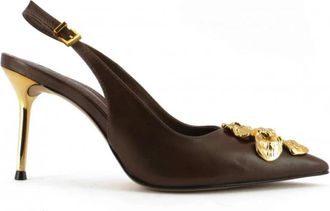 Schutz Slingback - Dames - Pumps - Bruin - 40 EU - Leer - Schoenen