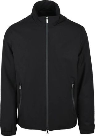 Paul & Shark Giubboto Soft Shell - Heren - Zomerjassen - Zwart - L - Nylon - Jassen
