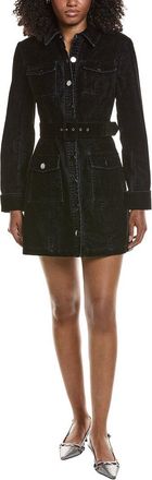 Toccin Mercer Velvet Shirtdress