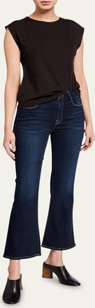Frame Denim Le Crop Mini Boot-Cut Jeans