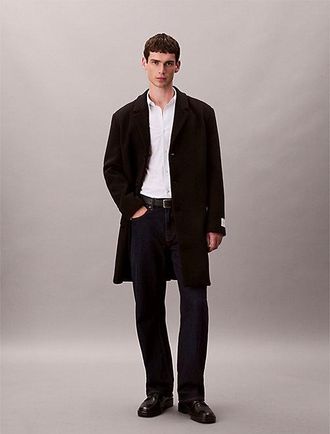 Calvin Klein Camisa slim de algodón elástico