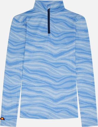 Ellesse Womens Jazmin 1/2 Zip Top - Light Blue - Size: 14