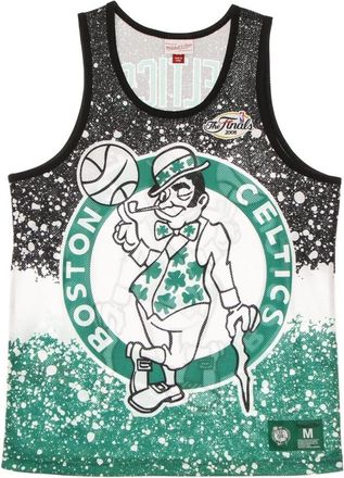 Mitchell & Ness Boston Celtics Basketbal Tanktop - Heren - Fitness - Veelkleurig - L - Polyester - Fitness