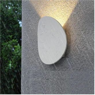 Trade Shop Trade Shop Traesio - Trade Shop - Applique Esterno Interno Led Cob a Parete Ip65 Luce Calda Fredda Naturale Es65-b