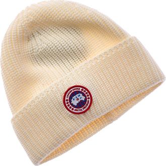 Canada Goose Ribbed Wool Hat
