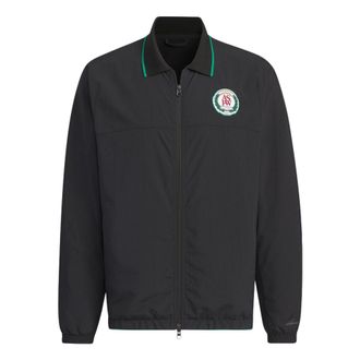 adidas Verbiage Woven Jacket Asia Sizing Black JI6457