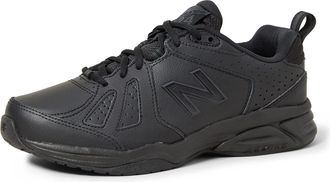 New Balance Womens 624v5 Sneakers, Triple Black, 8 UK X-Wide