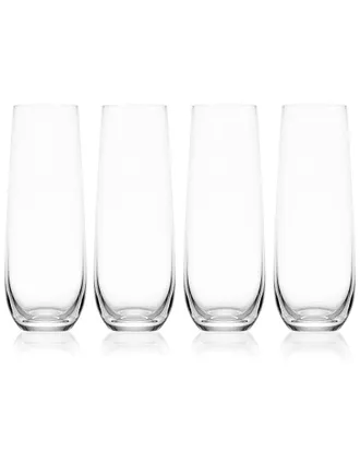 Mikasa Lana 9.5Oz Stemless Champagne Flutes