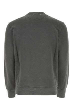 Golden Goose Mens Dark Grey Cotton Sweatshirt 60318 Felpe Sweater
