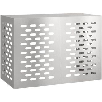 vidaXL Vidaxl Cubierta Para Aire Acondicionado Acero Inoxidable 100x50x70 Cm