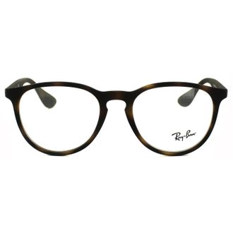 Ray-Ban Womens Glasses Frames 7046 5365 Rubberised Havana Clear - Brown - One Size
