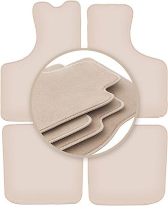 OEM Alfombrillas Beige Premium Para: Skoda 1000mb Sed&aacute;n 1966-1969