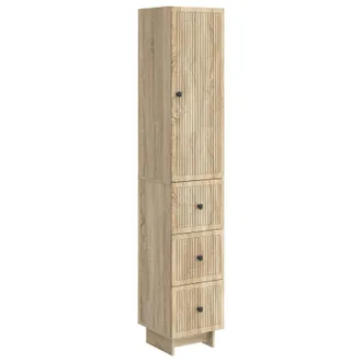 vidaXL Juego De Armarios 2 Uds. Madera De Ingenier&iacute;a Vidaxl