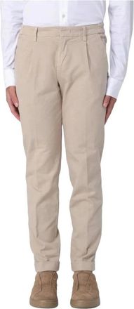 Fay Capri Pince + Elastic F.17.5 - Heren - Chinos - Beige - W31 - Katoen - Broeken