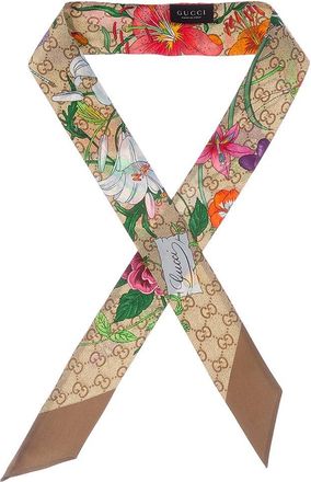 Gucci Gg Silk Scarf