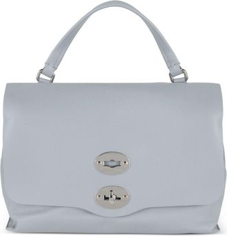 Zanellato Borsa a spalla Postina in pelle - Blu