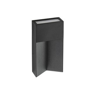 Lucande Lucande L&aacute;mpara De Pared Exterior kaholo En Negro Aluminio