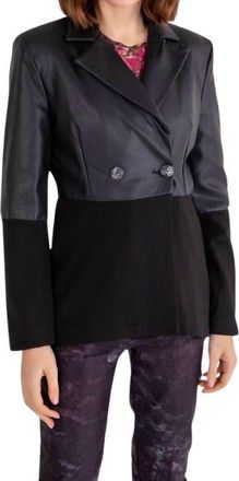 Isle Shimmer Chic Jacket In Black