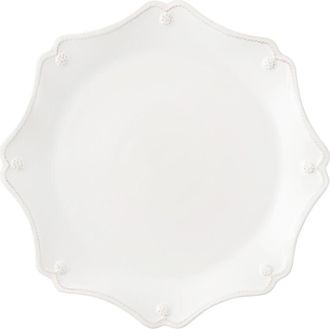 Juliska Berry and Thread Scallop Charger Plate in Whitewash at Nordstrom