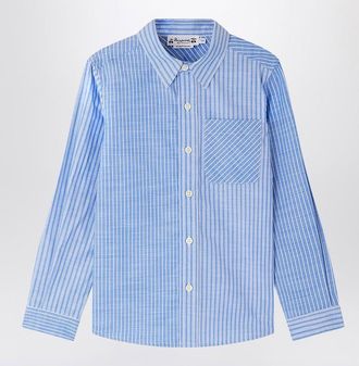 BONPOINT Light blue Tango striped shirt