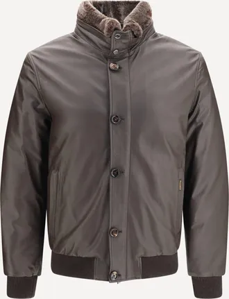 Moorer Cleros P1 shearling Down Jacket Male 50