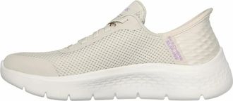 Skechers Go Walk Flex Grand Entry - Dames - Sport - Beige - Maat: 39 EU