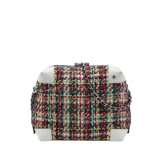 Chanel Pre-owned Vintage Satchel - Dames - Pre-owned - Veelkleurig - Maat: ONE Size Leer