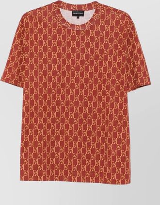 Emporio Armani printed jersey t shirt