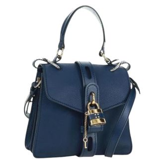 Chlo&eacute; Pre-owned Mini Bags, female, Blue, Size: ONE SIZE Pre-owned Mini Hand Bag