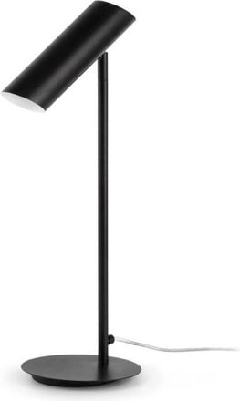 Faro Barcelona Pie de salón ACERO NEGRO MATE