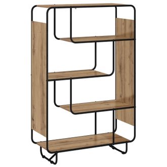 vidaXL Aparador Alto Roble Artisan 93.5 X 37.5 X 144 Cm Vidaxl