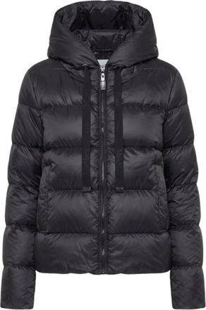 Max Mara Jassen, Dames, Zwart, XS, Winter Jassen