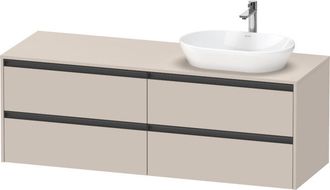 Duravit Ketho.2 Mueble Bajo Lavabo, Recorte Para Lavabo A La - Duravit